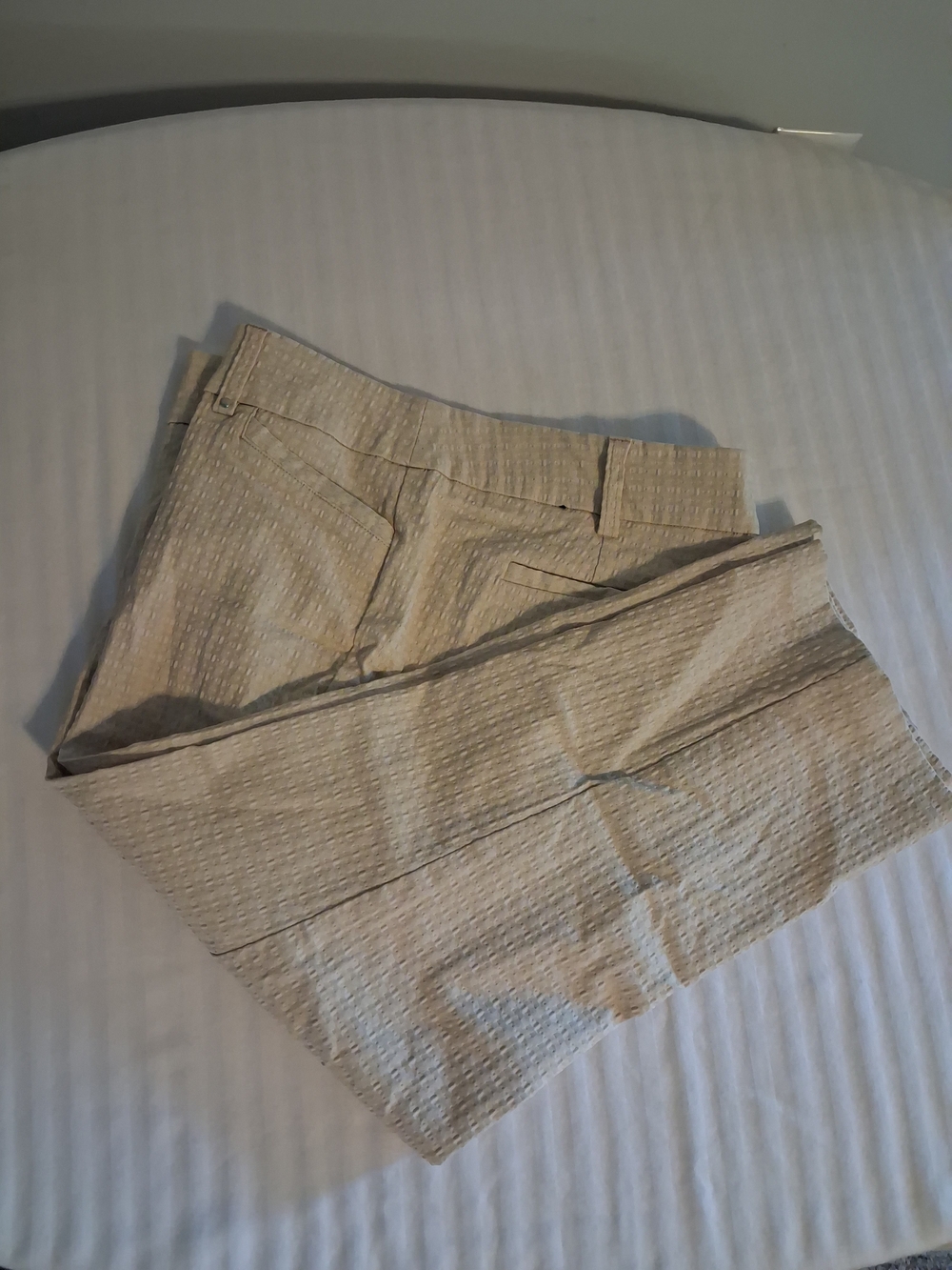 Beige Capris Size 16 - Picture 5 of 8